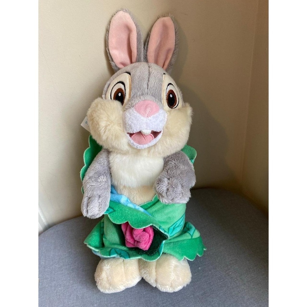 Disney Parks Plush & Blanket 12" Thumper Bunny Rabbit Easter sku16
